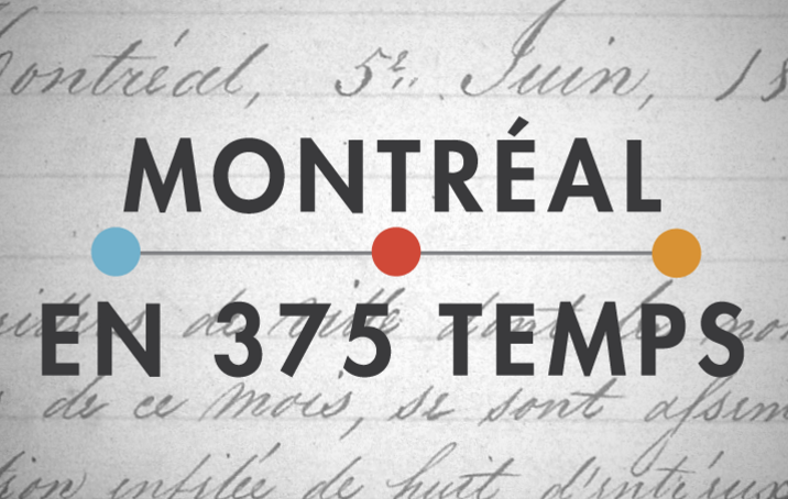 Montréal en 375 temps Logo