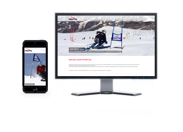 Website - Pratte Ski international - by Appwapp