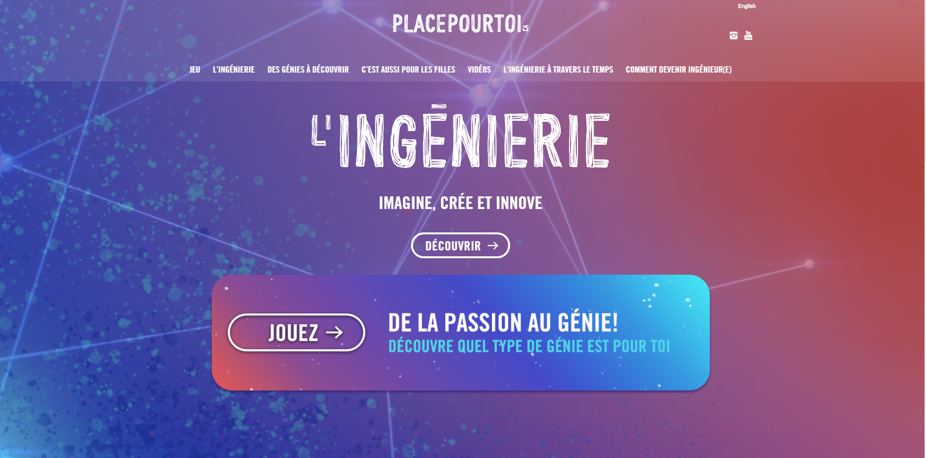 Ordre des ingénieurs du Québec site web Place pour toi - Par Appwapp